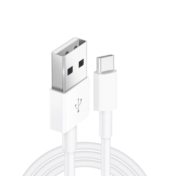 Caricatore da viaggio doppio USB con cavo tipo C 1 metro