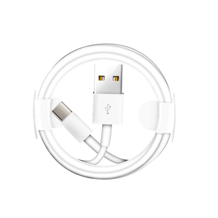 Caricatore da viaggio doppio USB con cavo tipo C 1 metro