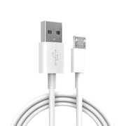 Caricatore da viaggio portatile doppio USB + cavo dati da USB a micro USB da 1 metro, spina europea