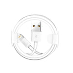 Caricatore da viaggio portatile doppio USB + cavo dati da USB a 8 pin da 1 metro, spina europea