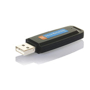 SK001 Professionale Ricaricabile U-Disk Portatile USB Audio Digitale Registratore Vocale Penna Supporto TF Card Fino a 32 GB Dittafono Flash Drive, 32GB