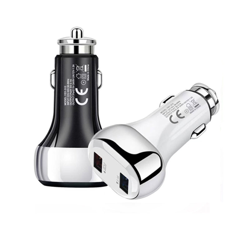 YSY-312 18W Portatile QC3.0 Dual USB Telefoni cellulari e Tablet PC Caricabatterie universale per auto, Car Charger