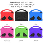 Guscio protettivo piatto anti caduta in EVA con supporto, For Lenovo Tab E10 TB-X104F, For Lenovo Tab 4 10 Plus TB-X704F/N/L/V, For Lenovo Tab 4 10(TB-X304F/N)