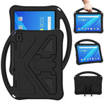 Guscio protettivo piatto anti caduta in EVA con supporto, For Lenovo Tab E10 TB-X104F, For Lenovo Tab 4 10 Plus TB-X704F/N/L/V, For Lenovo Tab 4 10(TB-X304F/N)