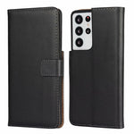 Custodia a libro orizzontale in pelle di vacchetta tinta unita con chiusura magnetica, supporto, slot per carte e portafoglio, For Samsung Galaxy S21 Ultra 5G, For Samsung Galaxy S21 Plus 5G, For Samsung Galaxy S21 5G, For Samsung Galaxy A52 5G        ...