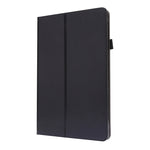 Guscio protettivo piatto anti caduta con staffa a due pieghe in pelle PU con porta biglietti da visita, For Lenovo Tab P11