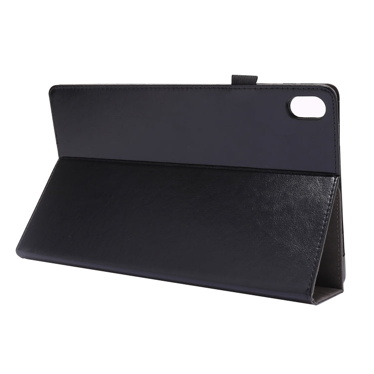 Guscio protettivo piatto anti caduta con staffa a due pieghe in pelle PU con porta biglietti da visita, For Lenovo Tab P11