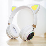 Cuffie cablate Cat Ear P28 con microfono 3.5 mm