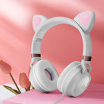 Cuffie cablate Cat Ear P28 con microfono 3.5 mm