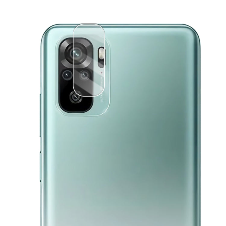 2 PZ mocolo 0.15mm 9H 2.5D Bordo Tondo Obiettivo Fotocamera Posteriore Pellicola In Vetro Temperato, For Xiaomi Redmi Note 10, For Xiaomi Redmi Note 10 Pro
