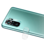 2 PZ mocolo 0.15mm 9H 2.5D Bordo Tondo Obiettivo Fotocamera Posteriore Pellicola In Vetro Temperato, For Xiaomi Redmi Note 10, For Xiaomi Redmi Note 10 Pro