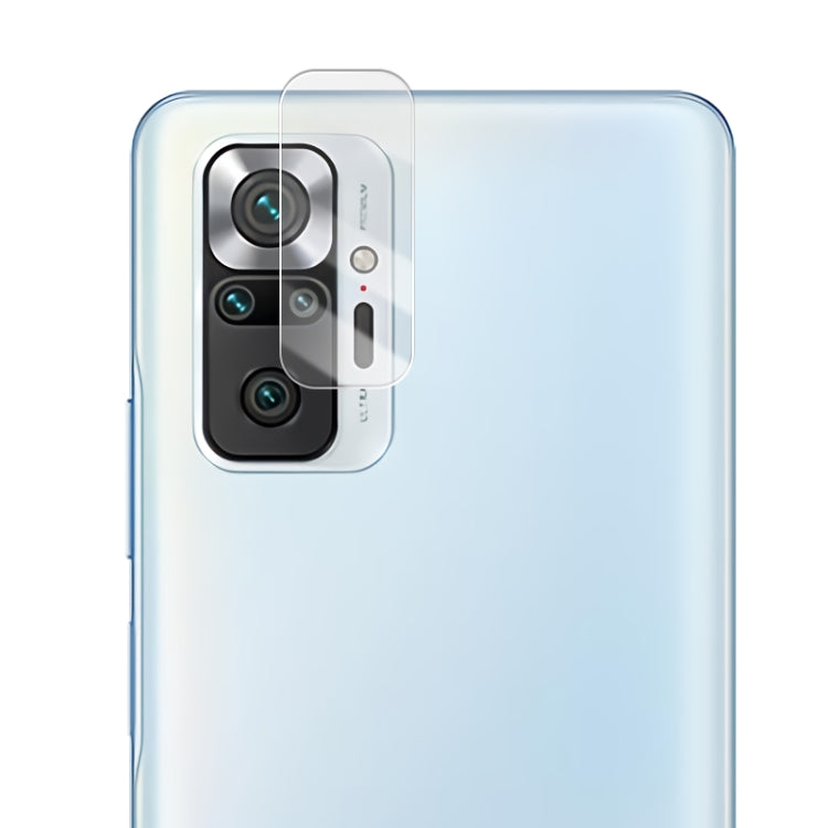 2 PZ mocolo 0.15mm 9H 2.5D Bordo Tondo Obiettivo Fotocamera Posteriore Pellicola In Vetro Temperato, For Xiaomi Redmi Note 10, For Xiaomi Redmi Note 10 Pro