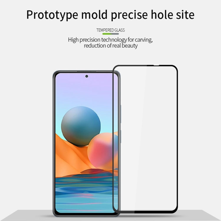 Pellicola in vetro temperato a schermo intero PINWUYO 9H 2.5D, For Xiaomi Redmi Note 10 Pro, For Samsung Galaxy A02s (US), For OPPO Find X3 Lite