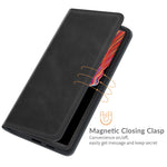 Per Samsung Galaxy Xcover 5 / Xcover 5S Custodia in pelle con ventosa magnetica per affari retro-pelle con supporto e slot per schede e portafoglio, For Galaxy Xcover 5