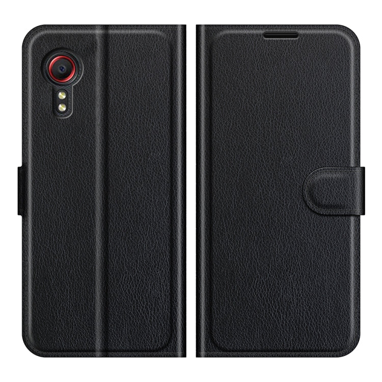 Per Samsung Galaxy Xcover 5 / Xcover 5S Litchi Texture Custodia protettiva a vibrazione orizzontale con supporto e slot per schede e portafoglio, For Galaxy Xcover 5