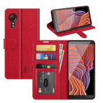 Per Samsung Galaxy Xcover 5 / Xcover 5S R64 Texture Custodia protettiva a vibrazione orizzontale singola con supporto e slot per schede e portafoglio e cornice per foto, For Samsung Galaxy Xcover 5