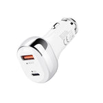 YSY-312PD PD 20W USB-C / Type-C + QC3.0 Interfaccia USB 18W 38W Caricatore per auto ad alta potenza, PD 20W
