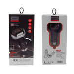 YSY-312PD QC3.0 18W USB + PD 20W Caricabatteria da auto USB-C / Type-C con cavo dati da USB a 8 pin, PD 20W with 8 Pin Cable