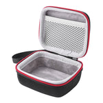 JD-275178 Custodia rigida da viaggio in EVA Custodia protettiva per il trasporto per JBL GO / JBL GO 2, Storage Bag Black, Storage Bag Black + Red