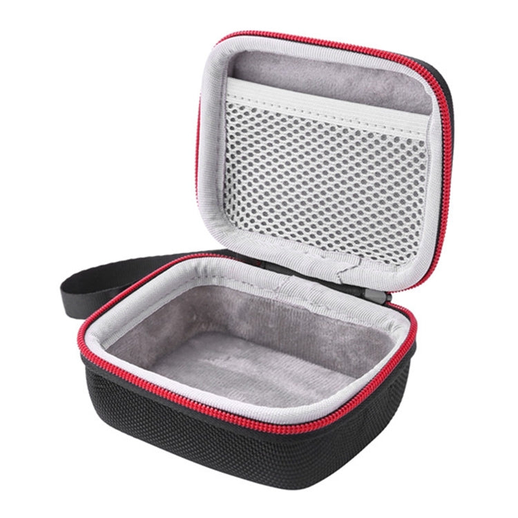 JD-275178 Custodia rigida da viaggio in EVA Custodia protettiva per il trasporto per JBL GO / JBL GO 2, Storage Bag Black, Storage Bag Black + Red