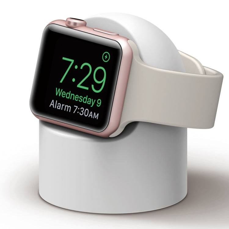 Staffa in silicone a base rotonda per Apple Watch