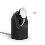 Staffa in silicone a base rotonda per Apple Watch