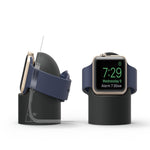 Staffa in silicone a base rotonda per Apple Watch