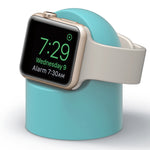 Staffa in silicone a base rotonda retrò per Apple Watch
