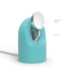 Staffa in silicone a base rotonda retrò per Apple Watch