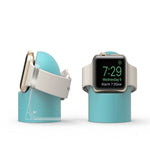 Staffa in silicone a base rotonda retrò per Apple Watch