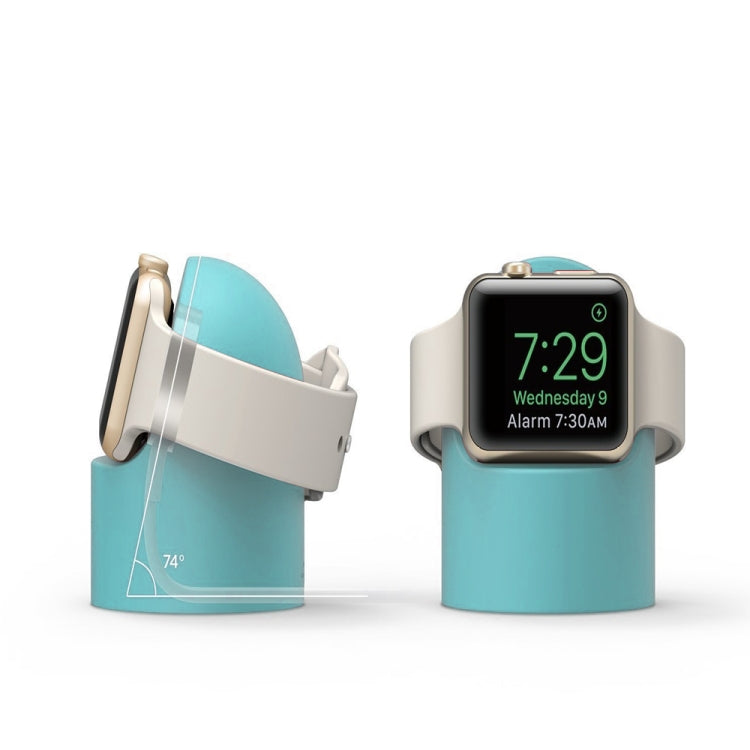 Staffa in silicone a base rotonda retrò per Apple Watch