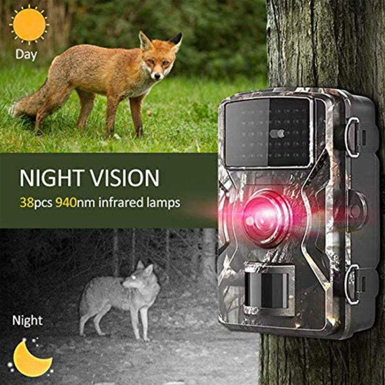DL001 Fotocamera da caccia 12MP 1080P 26 LED 940nm Visione notturna, DL001