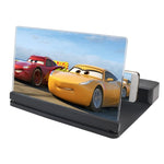 Lente d'ingrandimento dello schermo del telefono 3D Schermo HD Smartphone Lente d'ingrandimento video per film Portatile Espansore per schermo ingrandito pieghevole Supporto da scrivania, 12 inch