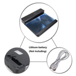 Lente d'ingrandimento dello schermo del telefono 3D Schermo HD Smartphone Lente d'ingrandimento video per film Portatile Espansore per schermo ingrandito pieghevole Supporto da scrivania, 12 inch