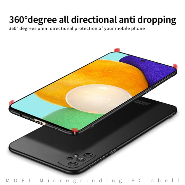 Custodia rigida ultrasottile MOFI Frosted PC, For Samsung Galaxy A52, For Samsung Galaxy A72