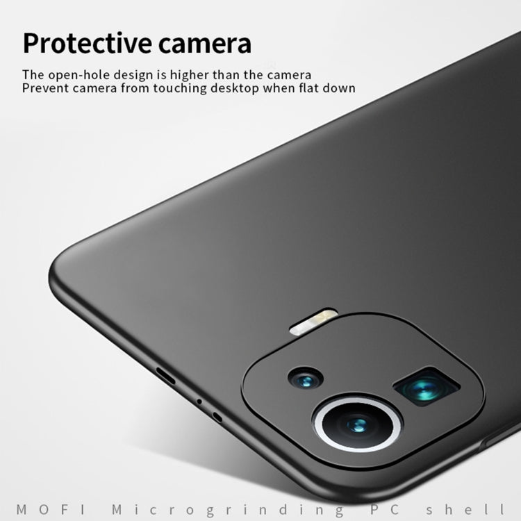 Custodia rigida ultrasottile MOFI Frosted PC, For Xiaomi Mi 10S, For Xiaomi Mi 11 Pro, For Xiaomi Mi 11 Ultra, For Xiaomi Mi 10 Ultra