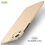 Custodia rigida ultrasottile MOFI Frosted PC, For Xiaomi Mi 10S, For Xiaomi Mi 11 Pro, For Xiaomi Mi 11 Ultra, For Xiaomi Mi 10 Ultra