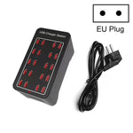 Caricatore intelligente per stazione di ricarica rapida da 100 W 20 porte USB, CA 100-240 V, 100W 20 USB Ports EU Plug, 100W 20 USB Ports US Plug, 100W 20 USB Ports AU Plug, 100W 20 USB Ports UK Plug
