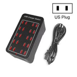 Caricatore intelligente per stazione di ricarica rapida da 100 W 20 porte USB, CA 100-240 V, 100W 20 USB Ports EU Plug, 100W 20 USB Ports US Plug, 100W 20 USB Ports AU Plug, 100W 20 USB Ports UK Plug