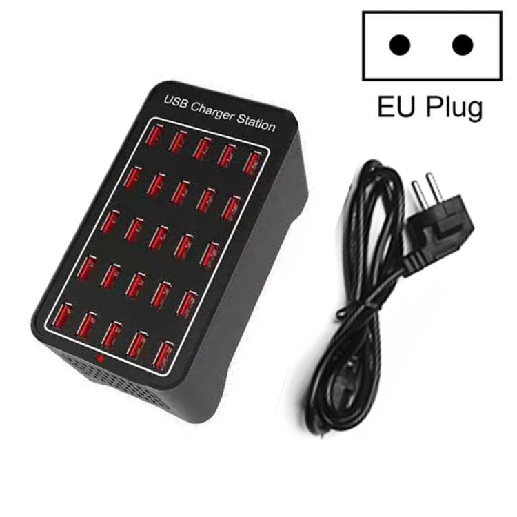 Caricatore intelligente per stazione di ricarica rapida da 150 W 25 porte USB, CA 110-240 V, 150W 25 USB Ports EU Plug, 150W 25 USB Ports US Plug, 150W 25 USB Ports AU Plug, 150W 25 USB Ports UK Plug