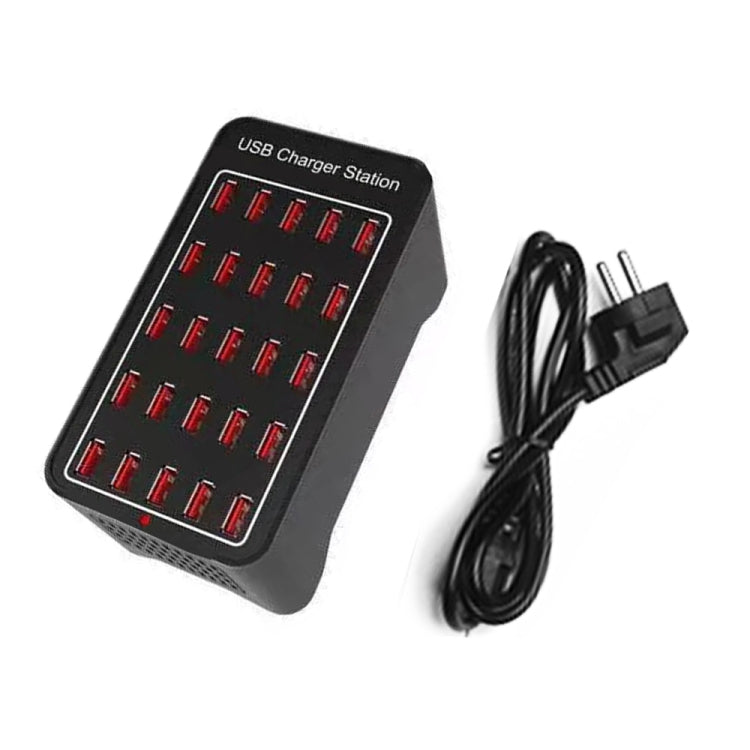 Caricatore intelligente per stazione di ricarica rapida da 150 W 25 porte USB, CA 110-240 V, 150W 25 USB Ports EU Plug, 150W 25 USB Ports US Plug, 150W 25 USB Ports AU Plug, 150W 25 USB Ports UK Plug