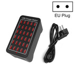 XLD-A7 150W 30 porte USB Stazione di ricarica rapida Caricabatterie intelligente, CA 110-240 V, 150W 30 USB Ports EU Plug, 150W 30 USB Ports US Plug, 150W 30 USB Ports AU Plug, 150W 30 USB Ports UK Plug