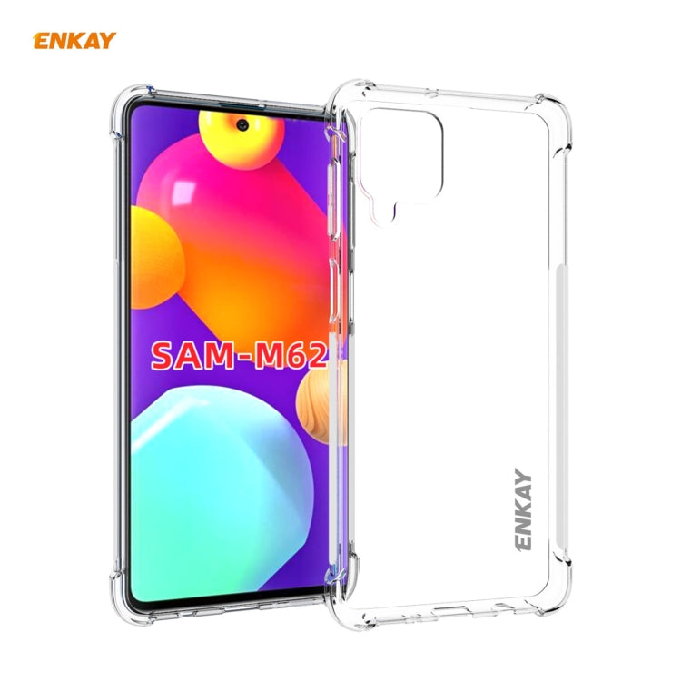 Hat-Prince ENKAY Custodia antiurto con copertura morbida antiscivolo in TPU trasparente, For Huawei P50, For Samsung Galaxy M62, For Huawei P50 Pro, For Samsung Galaxy Xcover 5, For Xiaomi Mi 10s, For Xiaomi Mi 11 Ultra, For Redmi K40 / K40 Pro / K40 P...