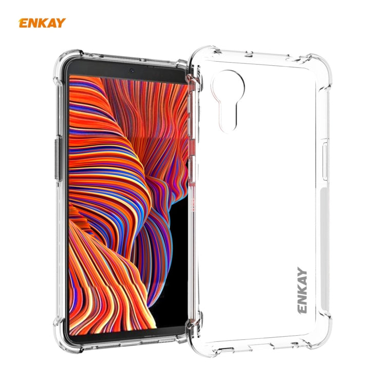 Hat-Prince ENKAY Custodia antiurto con copertura morbida antiscivolo in TPU trasparente, For Huawei P50, For Samsung Galaxy M62, For Huawei P50 Pro, For Samsung Galaxy Xcover 5, For Xiaomi Mi 10s, For Xiaomi Mi 11 Ultra, For Redmi K40 / K40 Pro / K40 P...