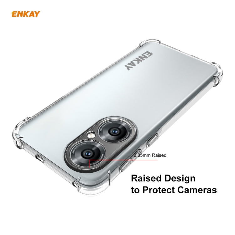 Hat-Prince ENKAY Custodia antiurto con copertura morbida antiscivolo in TPU trasparente, For Huawei P50, For Samsung Galaxy M62, For Huawei P50 Pro, For Samsung Galaxy Xcover 5, For Xiaomi Mi 10s, For Xiaomi Mi 11 Ultra, For Redmi K40 / K40 Pro / K40 P...