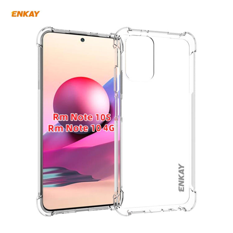 Hat-Prince ENKAY Custodia antiurto con copertura morbida antiscivolo in TPU trasparente, For Huawei P50, For Samsung Galaxy M62, For Huawei P50 Pro, For Samsung Galaxy Xcover 5, For Xiaomi Mi 10s, For Xiaomi Mi 11 Ultra, For Redmi K40 / K40 Pro / K40 P...
