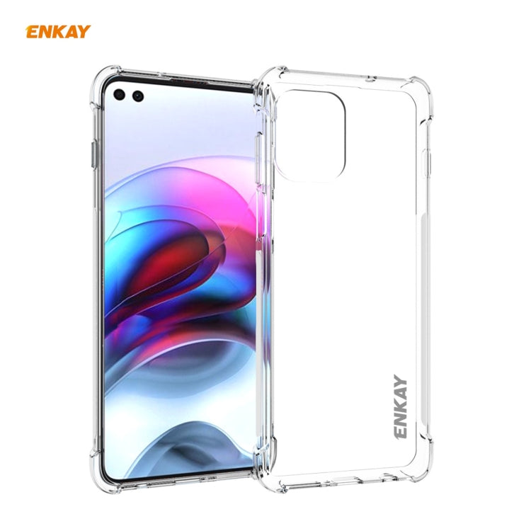 Hat-Prince ENKAY Custodia antiurto con copertura morbida antiscivolo in TPU trasparente, For Huawei P50, For Samsung Galaxy M62, For Huawei P50 Pro, For Samsung Galaxy Xcover 5, For Xiaomi Mi 10s, For Xiaomi Mi 11 Ultra, For Redmi K40 / K40 Pro / K40 P...
