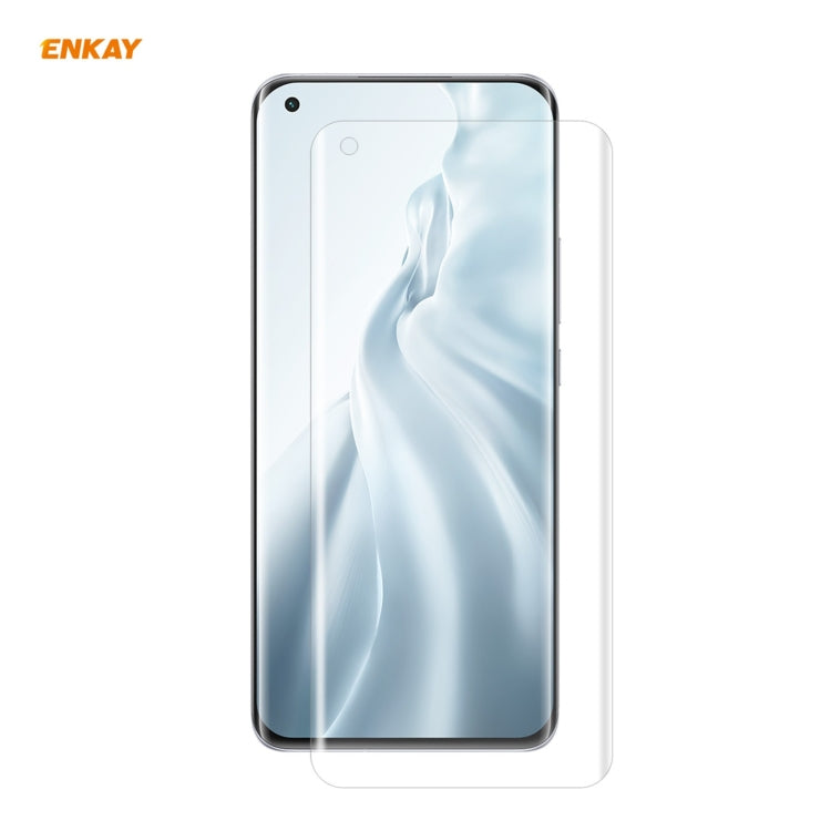 Custodia TPU trasparente Xiaomi Mi 11 Ultra con pellicola 3D