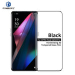 PINWUYO 9H Pellicola in vetro temperato per piegatura a caldo 3D, For Xiaomi Mi 11 Pro, For Xiaomi Mi 11 Ultra, For OnePlus 9 Pro, For OPPO Find X3 / 3X Pro