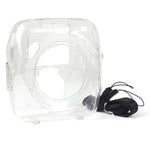 Custodia protettiva in cristallo con cinturino per Fujifilm Instax Square SQ20, For Fujifilm Instax Square SQ20